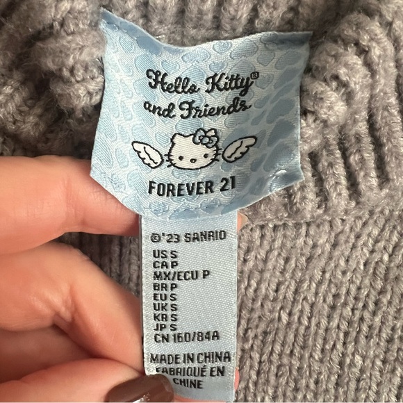 Hello Kitty Grey Sweater - Picture 9 of 10